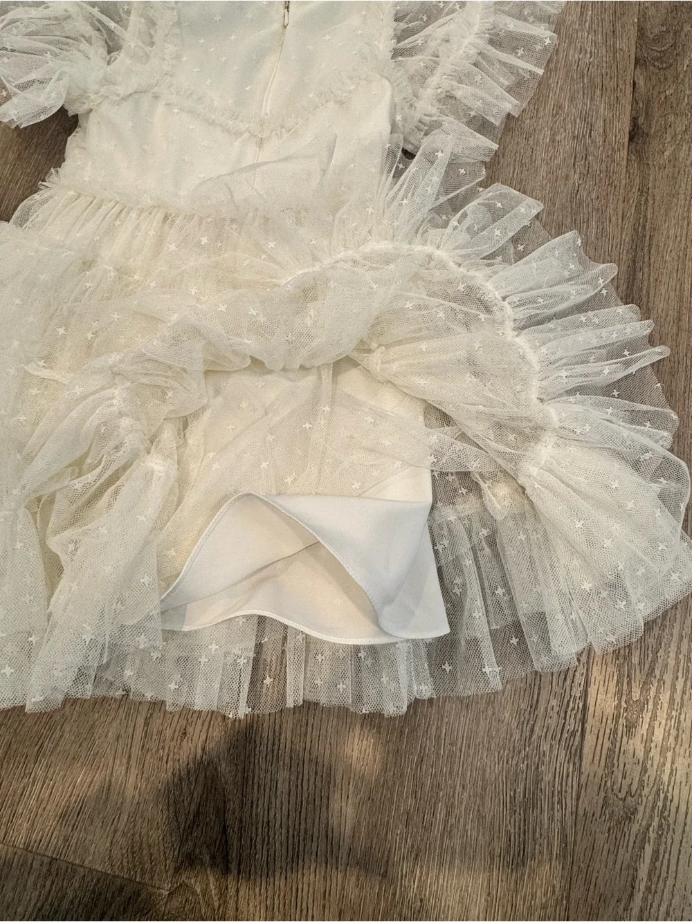 Mini Ivy City Co whimsical dress | white 2T